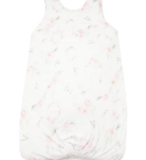 صورة كيس نوم بلووم من جاميكس - نقش زهور أبيض للأطفال