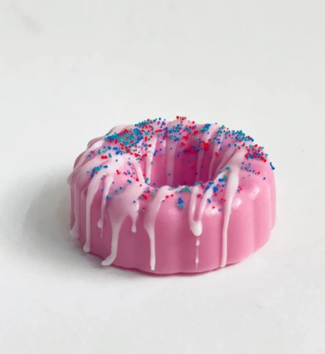 صورة صابون دونات الجلسرين الطبيعي – ترطيب منعش برائحة الفراولة والبطيخ