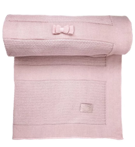 صورة بطانية أبرا من جاميكس - لون وردي لنوم هادئ للأطفال