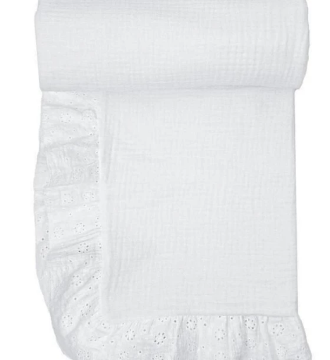 صورة بطانية هانورا من جاميكس - أساسيات المواليد بلون أبيض ناعم