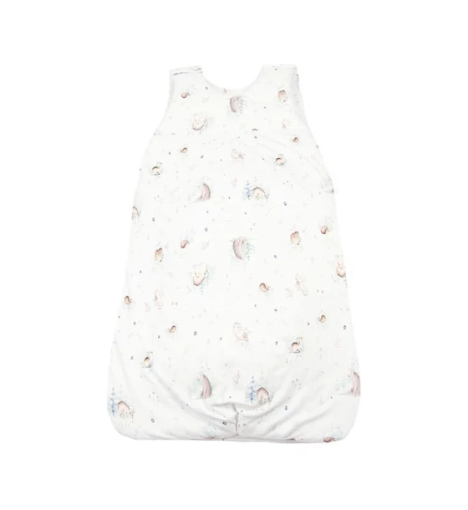 صورة كيس نوم بلووم من جاميكس - نقش حيوانات الغابة وردي