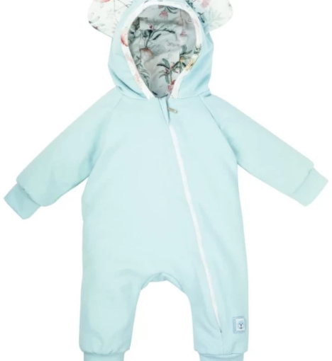 صورة جاميكس بدلة خارجية للأطفال - لون أزرق - بادز رومبر سوت سادة