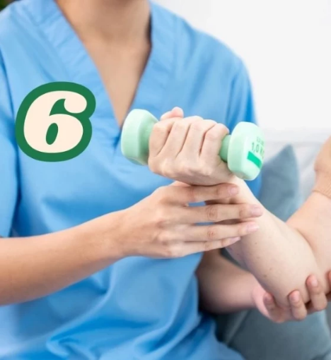 صورة خدمة جلسات العلاج الطبيعي في المنزل – عدد 6 جلسات