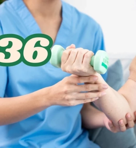 صورة خدمة العلاج الطبيعي في المنزل-36 جلسة - رعاية احترافية لإعادة الحركة والراحة