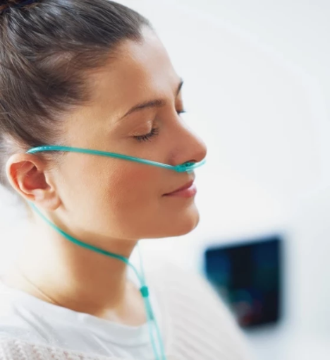 صورة جلسة الأكسجين العلاجية  في المنزل – تنفس بسهولة