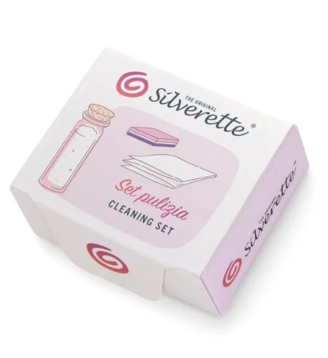 صورة مجموعة تنظيف واقيات حلمات الثدي  أكواب الفضة من سيلفريتي