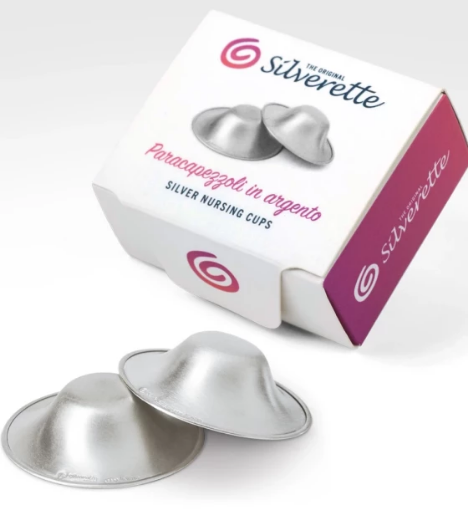 صورة واقيات حلمات الثدي أكواب الفضة مقاس حمالة سي وأكبر من سيلفريتي