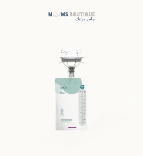 صورة أكياس تخزين حليب الأطفال بصمام توصيل 10 أكياس من سبكترا