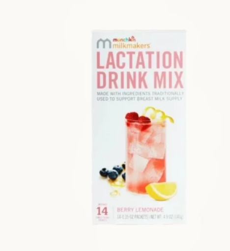 صورة مسحوق لإدرار الحليب وتعويض السوائل بنكهة الليمون والتوت من ميلك ميكرز