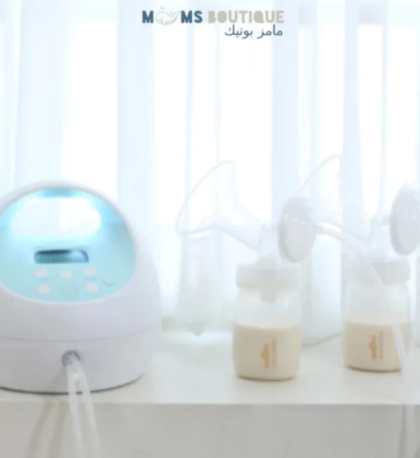 صورة مضخة ثدي كهربائية مزدوجة أو فردية اس1 بلس بـ 12 مستوى شفط من سبكترا