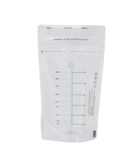 صورة اكياس تخزين الحليب الشفافه 180مل – 60كيس من سبكترا