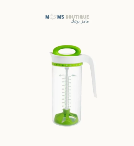 صورة جهاز مزج وتخزين حليب الأطفال 700 مل خلط سريع وحفظ طازج من مونشكينز