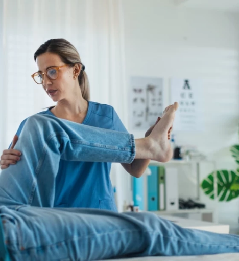 صورة تقييم العلاج الطبيعي / جلسة واحدة