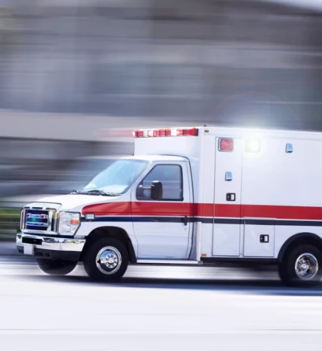 صورة نقل الإسعاف بدون دعم طبي