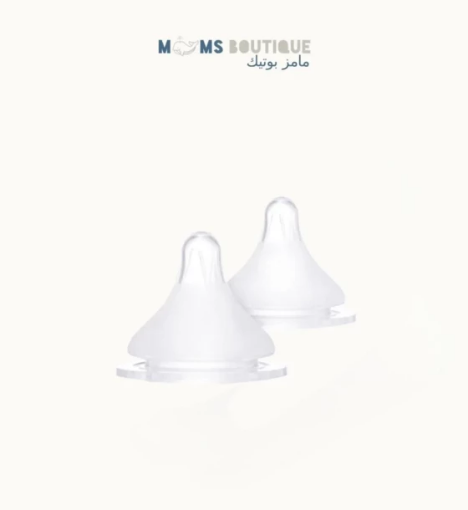 صورة حلمات رضاعة سيليكون عبوة من قطعتين بعدة مقاسات من سبكترا