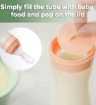 صورة أنبوب تقديم الحليب والطعام من السيليكون من هاكا