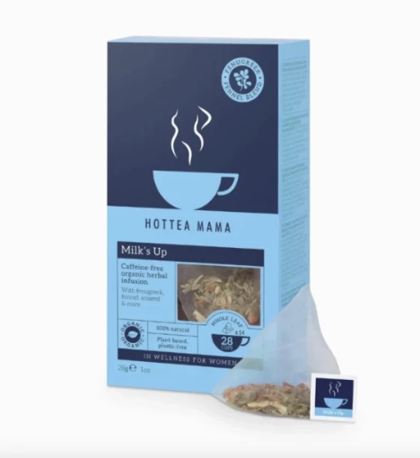 صورة شاي إدرار الحليب بالحلبة من هوت تي ماما ٣٠ كوب