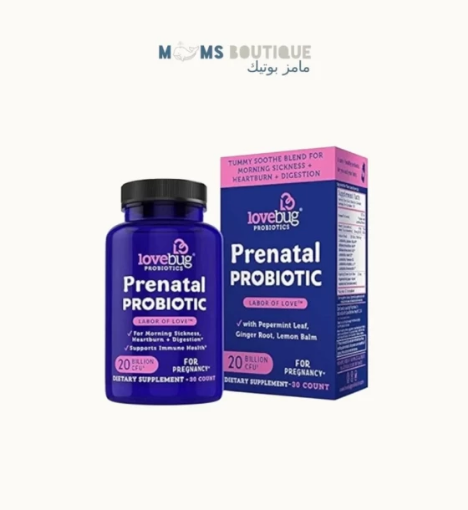 صورة مكمل عذائي قبل الولادة من لوف باغ بروبيوتيكس 30 قرصًا