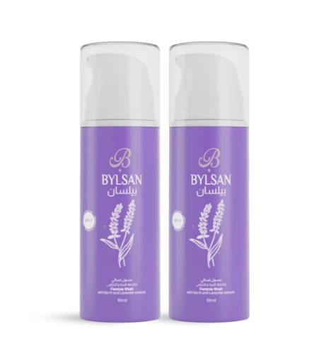 صورة غسول بيلسان النسائي للعناية الحميمية – عبوتان × 100 مل