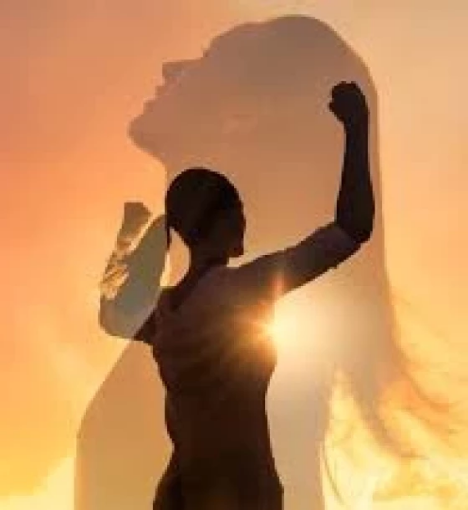 صورة احتضان الأمومة: التوازن العاطفي - القوة الداخلية