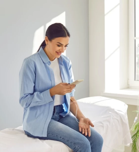 صورة خدمة إعطاء المغذي الوريدي في المنزل (لمدة ساعة)