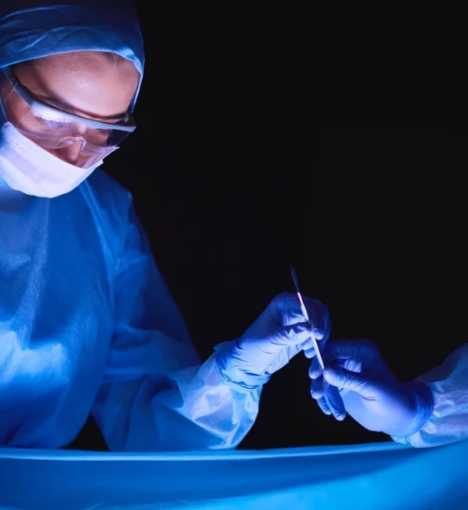 صورة عملية استئصال الشق الشرجي مع بضع العضلة العاصرة