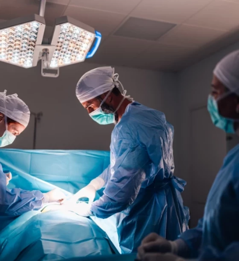 صورة عملية استكشاف التواء الخصية