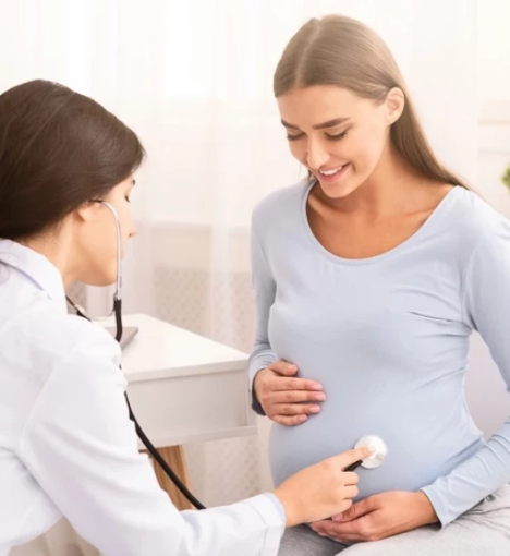 صورة ربط عنق الرحم (إجراء شيرودكار) – دعم الحمل والوقاية من الولادة المبكرة