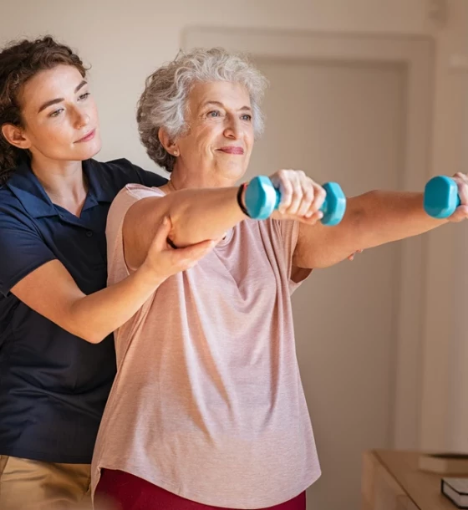 صورة العلاج الفيزيائي الطبيعي - استعادة الحركة والحياة - خمسة جلسات