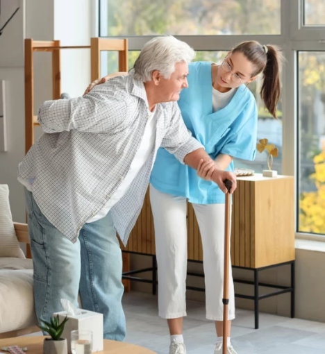 صورة مرافقة صحية منزلية فلبينية لمدة شهر (30 يوم) – 12 ساعة يوميًا